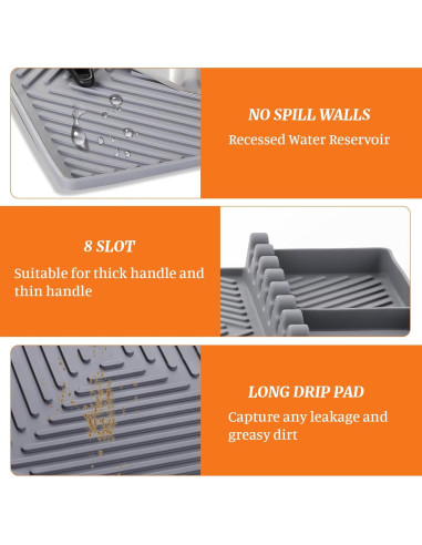 Alfombrilla de Silicona para Parrilla Blackstone 40.64x29.21cm