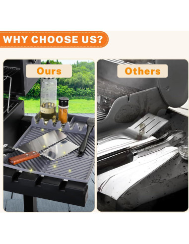 Alfombrilla de Silicona para Parrilla Blackstone 40.64x29.21cm