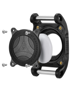 Soporte Impermeable para Collar de Perro AirTag Petanims - Negro