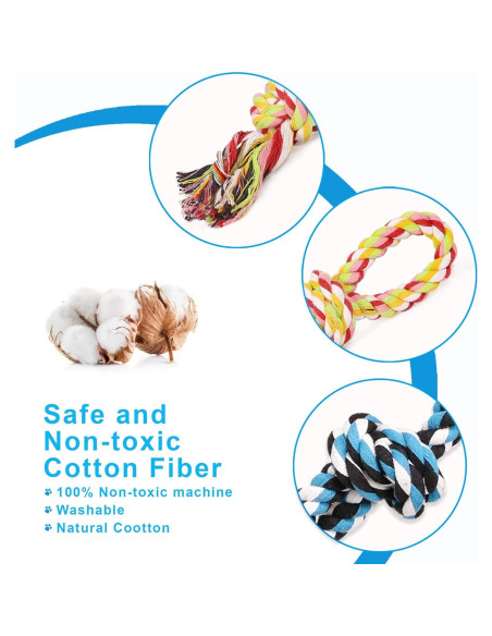 Juguetes de Cuerda para Perros UPSKY - 2 Paquetes, 45.72cm