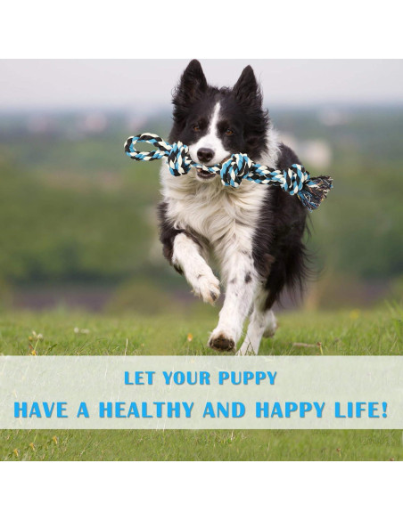 Juguetes de Cuerda para Perros UPSKY - 2 Paquetes, 45.72cm