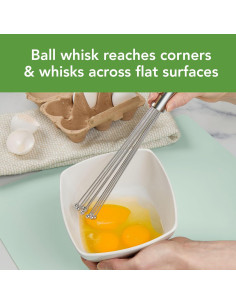 Batidor de Bola Tovolo de Acero Inoxidable 28 cm Apto Lavavajillas 2