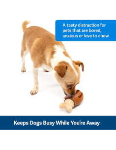 Juguete para Perros PetSafe Busy Buddy Chompin' Chicken - Caucho BPA libre - Interactivo con golosinas 2