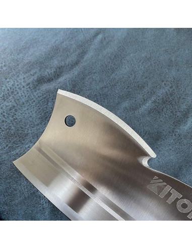 Cuchillo de Carnicero Kitory 7" Acero Inoxidable Mango Madera