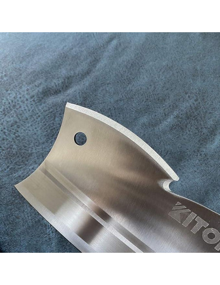 Cuchillo de Carnicero Kitory 7" Acero Inoxidable Mango Madera