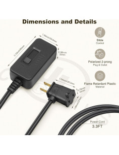 Regulador de Luz DiCUNO para Lámparas 100W LED y 300W Incandescentes 2