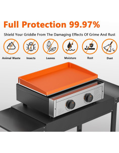 Cubierta de Silicona 56x41 cm MFTEK para Plancha 22" 2