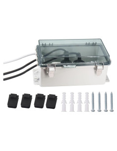 Caja Eléctrica Impermeable IP55 LuSumtly 22.6x12.4cm Transparente