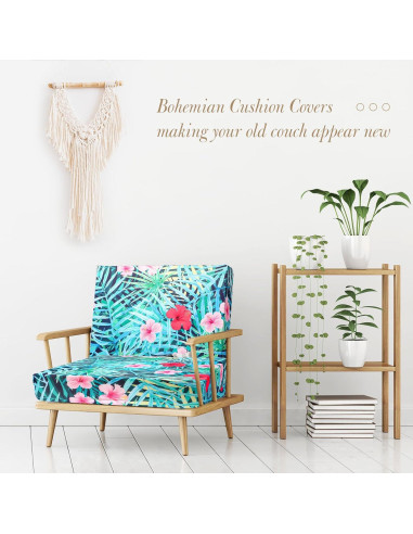 Fundas de Cojines para Patio Newwiee 12 Pcs Colorido