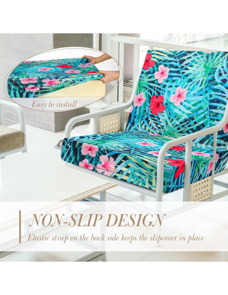 Fundas de Cojines para Patio Newwiee 12 Pcs Colorido