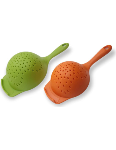 Juego de Coladores de Plástico Handy Housewares - 2 Piezas