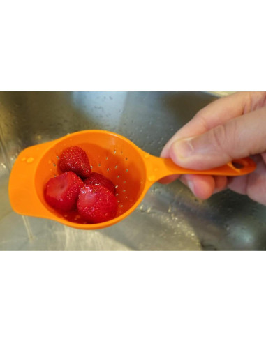 Juego de Coladores de Plástico Handy Housewares - 2 Piezas