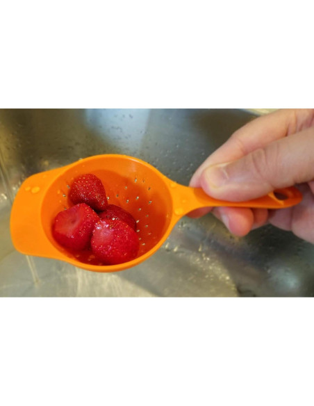 Juego de Coladores de Plástico Handy Housewares - 2 Piezas