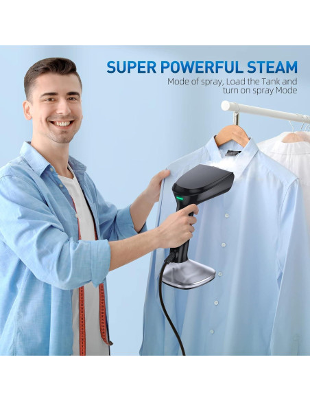 Vaporera de Ropa NTAYDZSW 1800W 250ml Calentamiento 20s