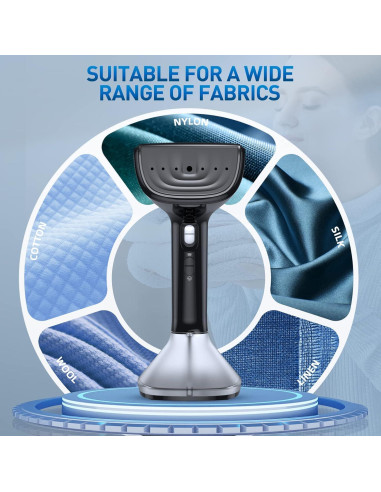 Vaporera de Ropa NTAYDZSW 1800W 250ml Calentamiento 20s