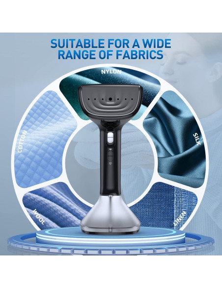 Vaporera de Ropa NTAYDZSW 1800W 250ml Calentamiento 20s