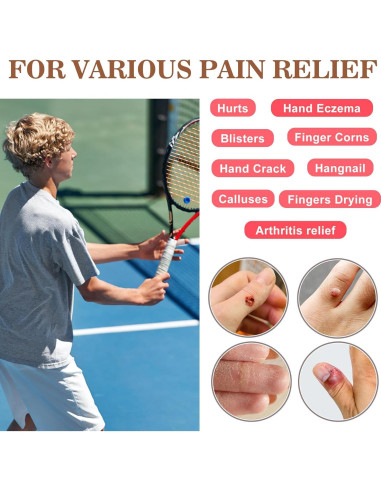 Fundas de Gel para Dedos HINZIC - 6pcs Transparente 4.93 cm