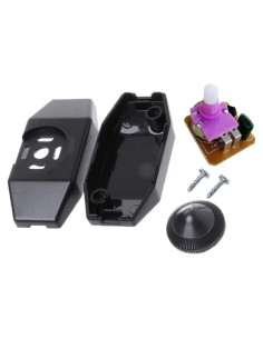 Regulador de Lámpara Táctil Caralin 220V Negro 7x3.3cm