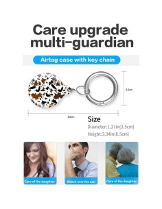 Funda Protectora para Air Tag LZMtacase - Impermeable y Resistente 2