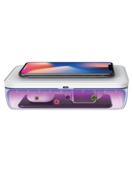 Caja Desinfectante UV-C Cleanse Crate - Gran Capacidad 20.2x11.6 cm