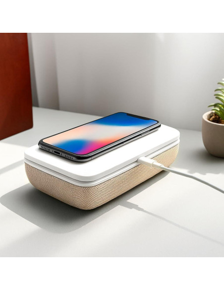 Caja Desinfectante UV-C Cleanse Crate - Gran Capacidad 20.2x11.6 cm