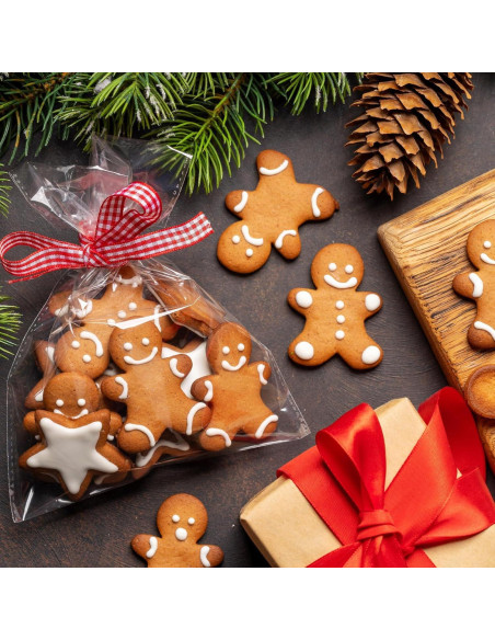 Juego de Cortadores de Galletas Navidad ALLTOP 5 Piezas Acero Inoxidable