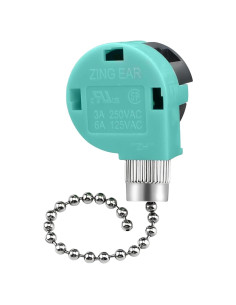 Interruptor de Cadena YukiHalu ZE-268S6 3 Velocidades Níquel