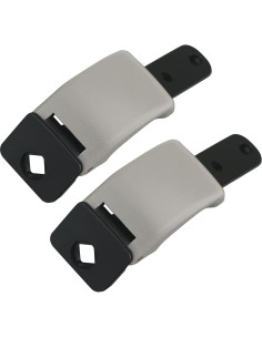 Ensamblaje Cerradura Ventana Cuartera Osompar 2pcs Gris 2