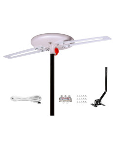 Antena Digital HD Exterior Five Star 2024 200 Millas 4K