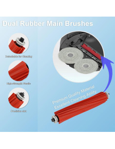 Kit de Accesorios 20 PCS para Aspiradora Roborock Q Revo 2