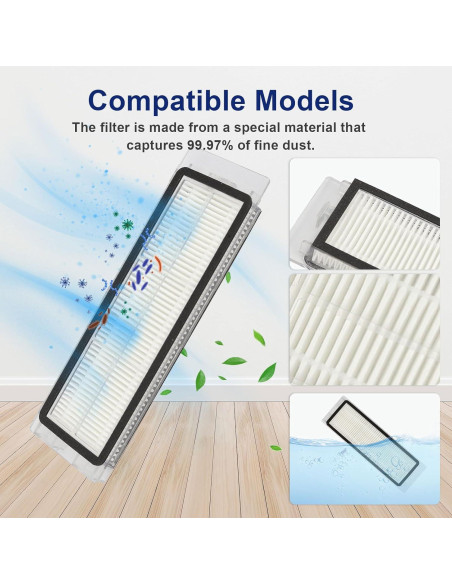 Kit de Accesorios 20 PCS para Aspiradora Roborock Q Revo Kit de Accesorios 20 PCS para Aspiradora Roborock Q Revo