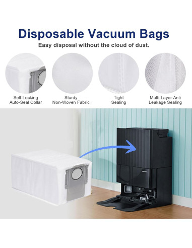 Kit de Accesorios 20 PCS para Aspiradora Roborock Q Revo