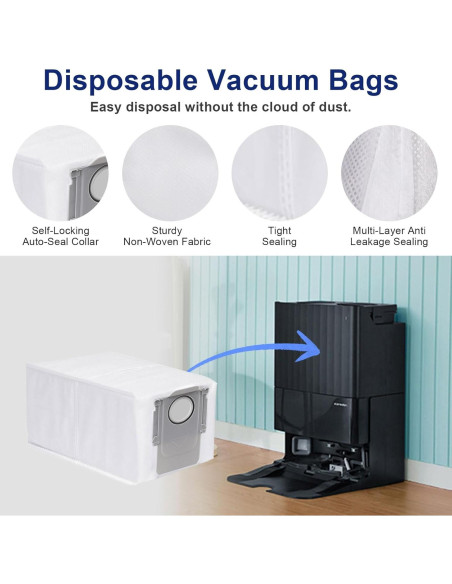 Kit de Accesorios 20 PCS para Aspiradora Roborock Q Revo Kit de Accesorios 20 PCS para Aspiradora Roborock Q Revo