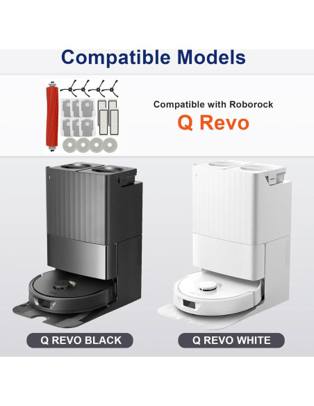 Kit de Accesorios 20 PCS para Aspiradora Roborock Q Revo Kit de Accesorios 20 PCS para Aspiradora Roborock Q Revo
