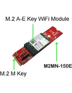 Ableconn M2MN-150E Placa Convertidora M.2 Clave E a M 2
