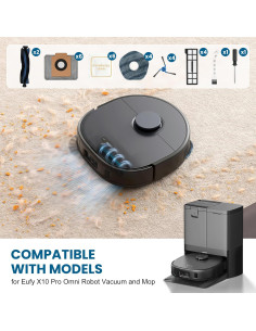 Kit de Accesorios eufy X10 Pro Omni - 28 Piezas de Limpieza 2