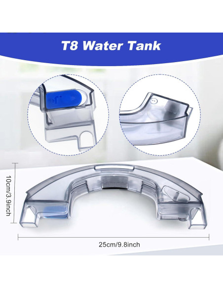 Tanque de Agua Chuancheng para ECOVACS Deebot N8/N8 Pro/N8 Pro Plus