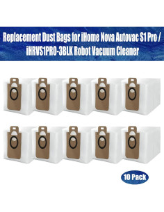 Bolsas de Polvo de Reemplazo FZCSZJFR para iHome Nova S1 Pro - 10 Unidades 2