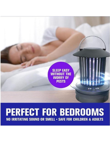 Zapper Doble 18W Bell+Howell, Asesino Eléctrico de Insectos