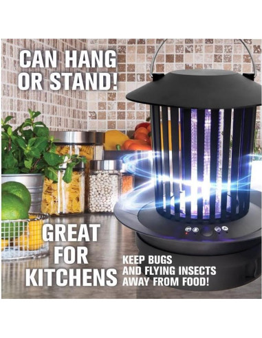 Zapper Doble 18W Bell+Howell, Asesino Eléctrico de Insectos