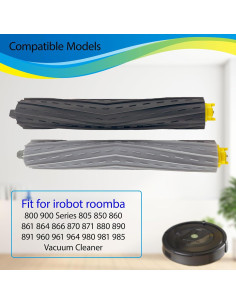 2 Juegos de Cepillos de Reemplazo para iRobot Roomba 800 900 2