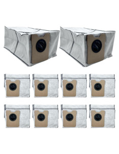 Paquete de 10 bolsas de polvo Rinakou para Eufy C20 Omni 3L