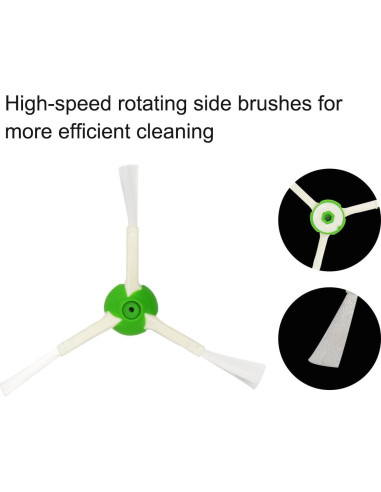 Repuestos iRobot Roomba MZY LLC - 11 Piezas: Filtros HEPA y Cepillos