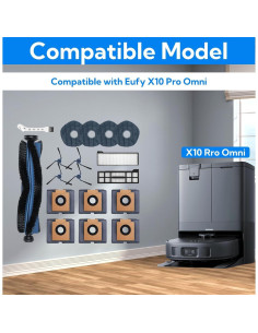 Kit de Accesorios para Aspiradora Eufy X10 Pro Omni - 18 Piezas 2