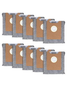 10 Bolsas de Polvo Leemoen para eufy RoboVac G35+ G40+