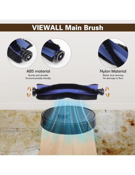 Kit de Accesorios VIEWALL para Eufy X10 Pro Omni - 19 Piezas