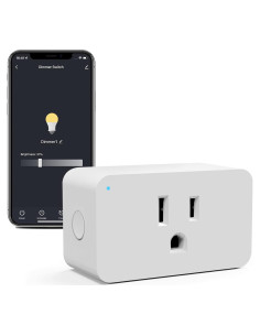 Enchufe Inteligente Regulador WiFi Eva's Light 300W Control Voz