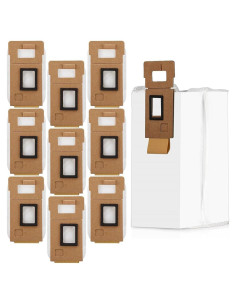 Kit de Repuesto Chrostion para Aspiradora Roborock S7 - 10 Bolsas 3L