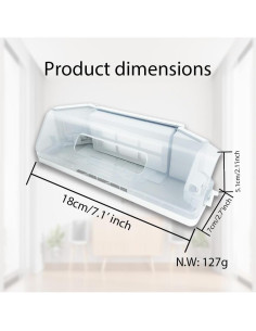 Caja de Recambio YTALAND para ECOVACS DEEBOT T30 Omni - 1 Filtro 2