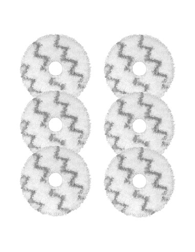 Paños de Mopa Lavables ZYBULSHJT para Roidmi EVA SDJ06RM - 6 Piezas